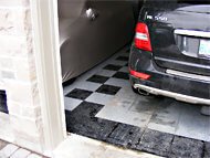 2 car garage etobicoke polyaspartic floor coating tile baseboards before 190x143