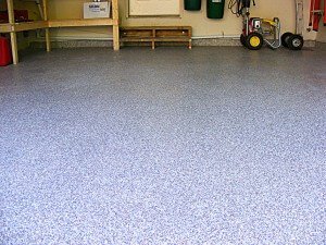 2 car garage, north york - garage flooring, recycle bins, workbench