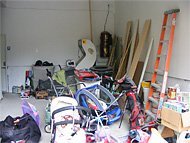 Back right 1 car central toronto garage 190x143 before