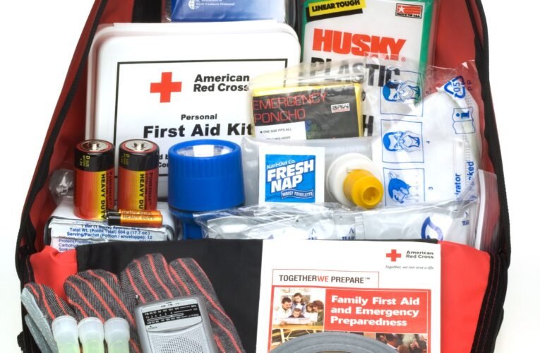 Red Cross "ready to go" preparedness kit