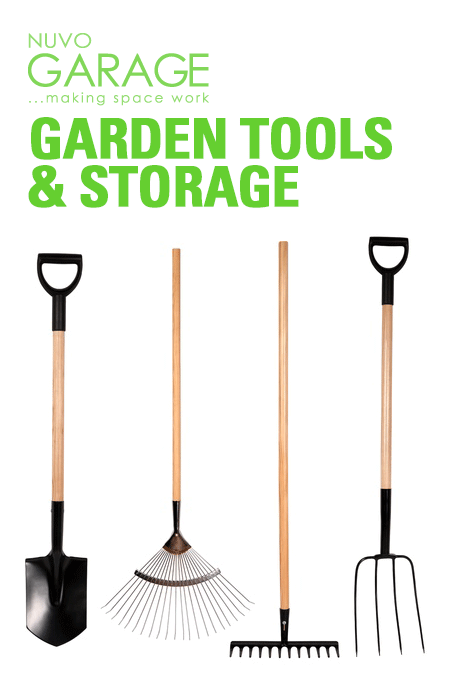 garden tools storage nuvo garage renovation design toronto mississauga oakville brampton markham vaughan