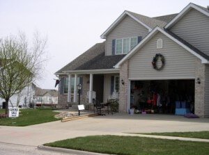 clean and de clutter garage