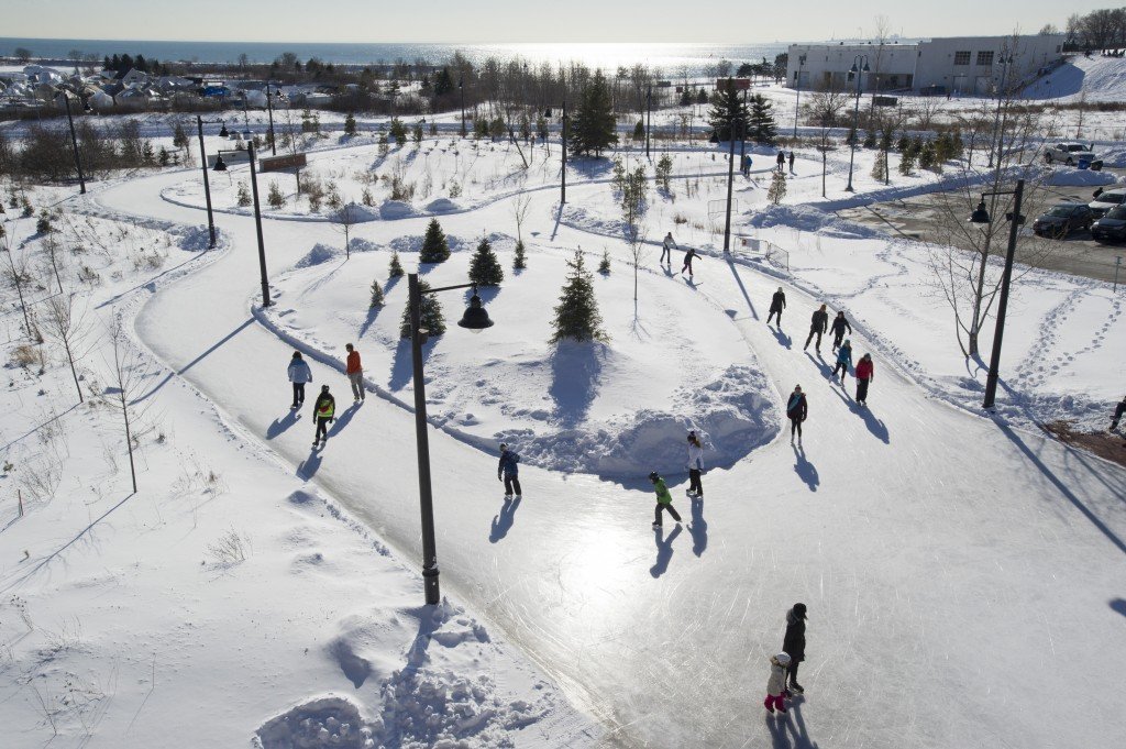 Colonel Sam Smith Park Ice Trail & Skating