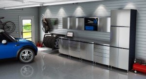 Contur Cabinets - INOX stainless steel doors workbench