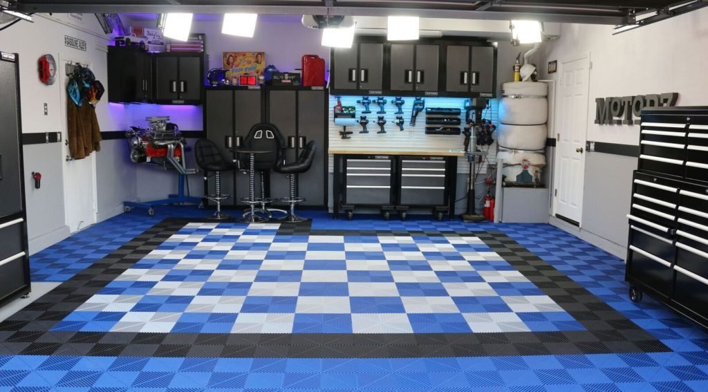 Swisstrax Ribtrax Two Car Garage Mat: Transform Any Garage!